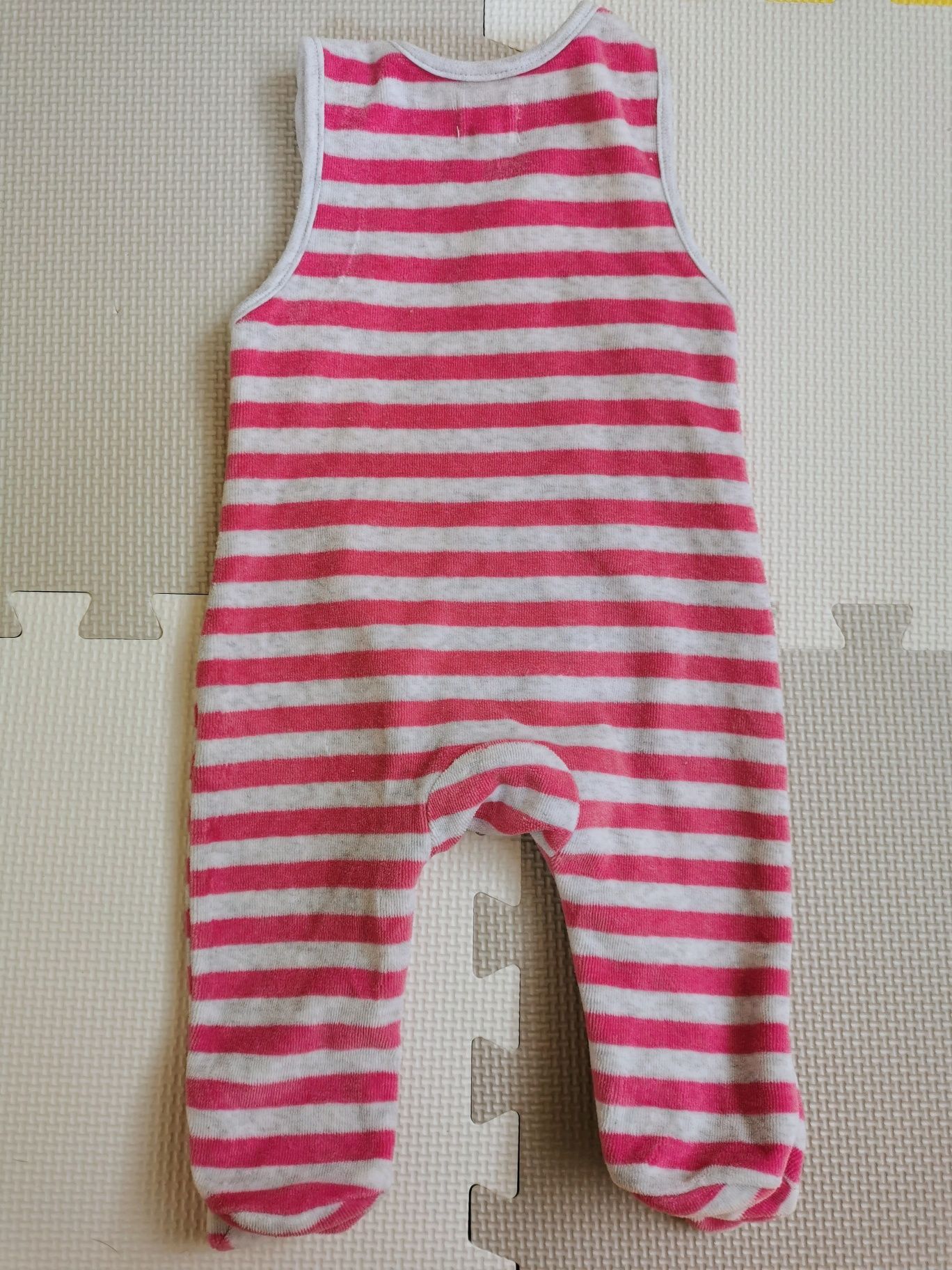 Śpiochy śpioszki pidżamka dla noworodka niemowlaka wyprawka 62