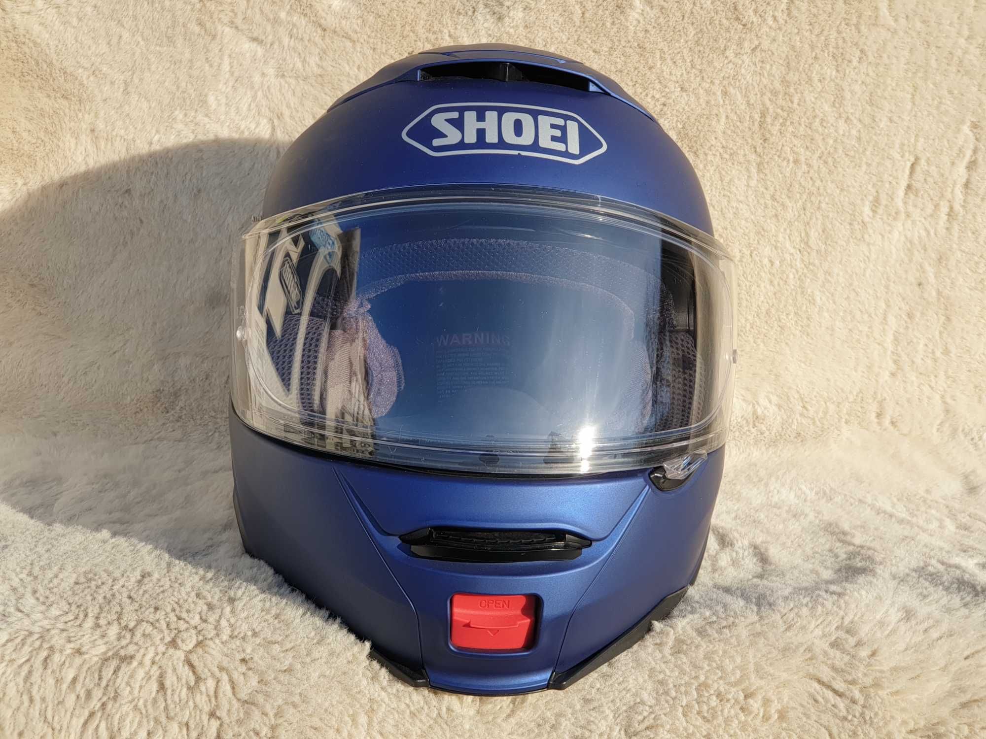 Shoei Neotec 2 XS , szczękowy kask motocyklowy z blendą.