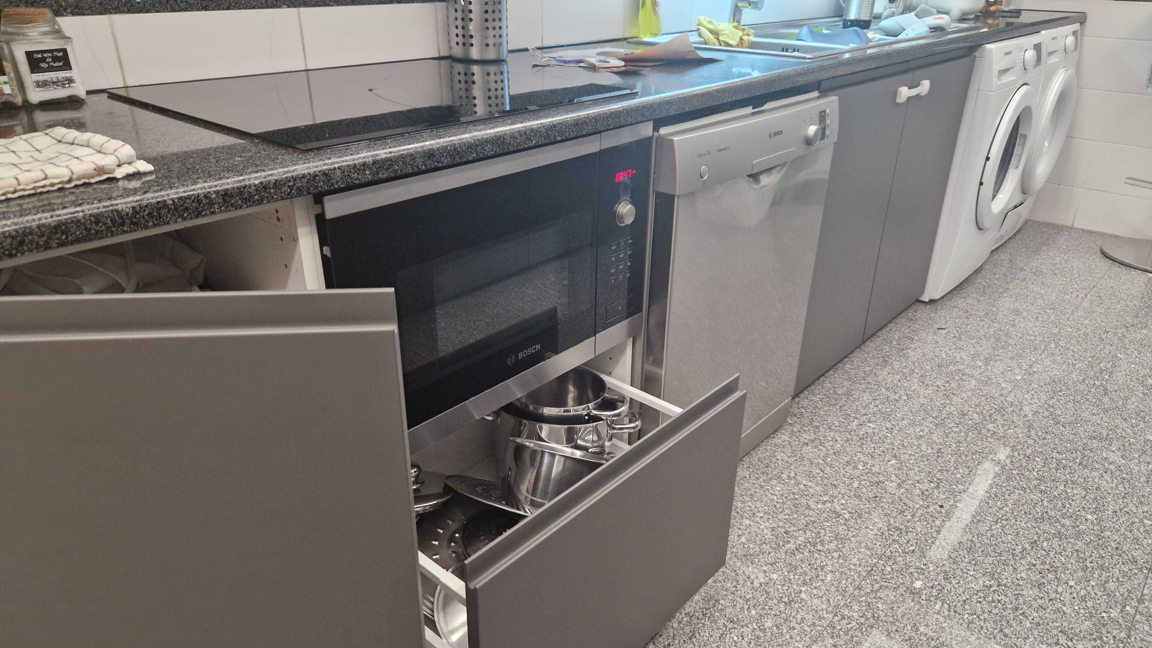 Portas e frentes de gaveta Ikea Voxtorp Cinza para armarios de cozinha