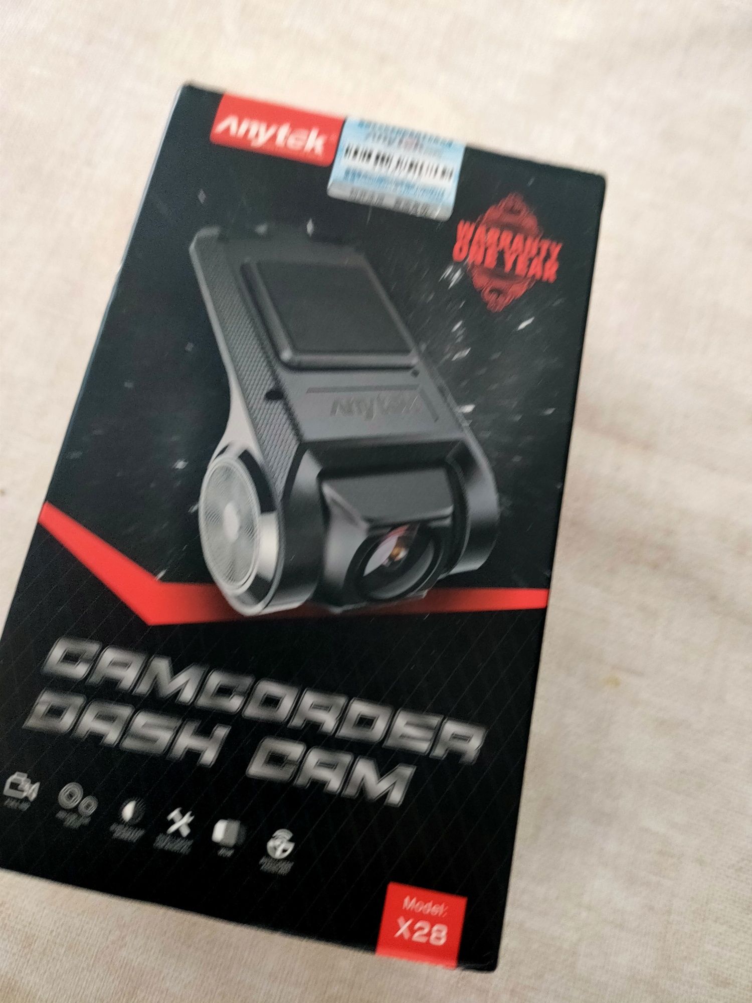 Dashcambcamera para carro NOVA em caixa