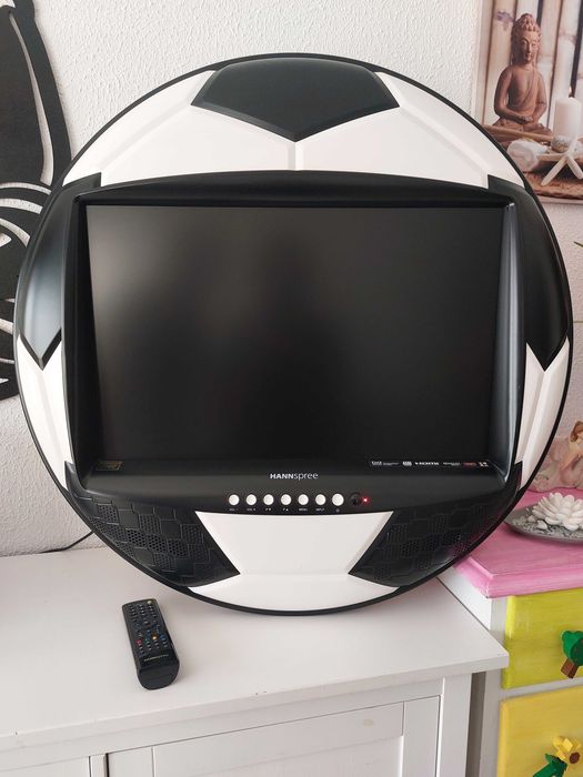 Televisão bola de futebol