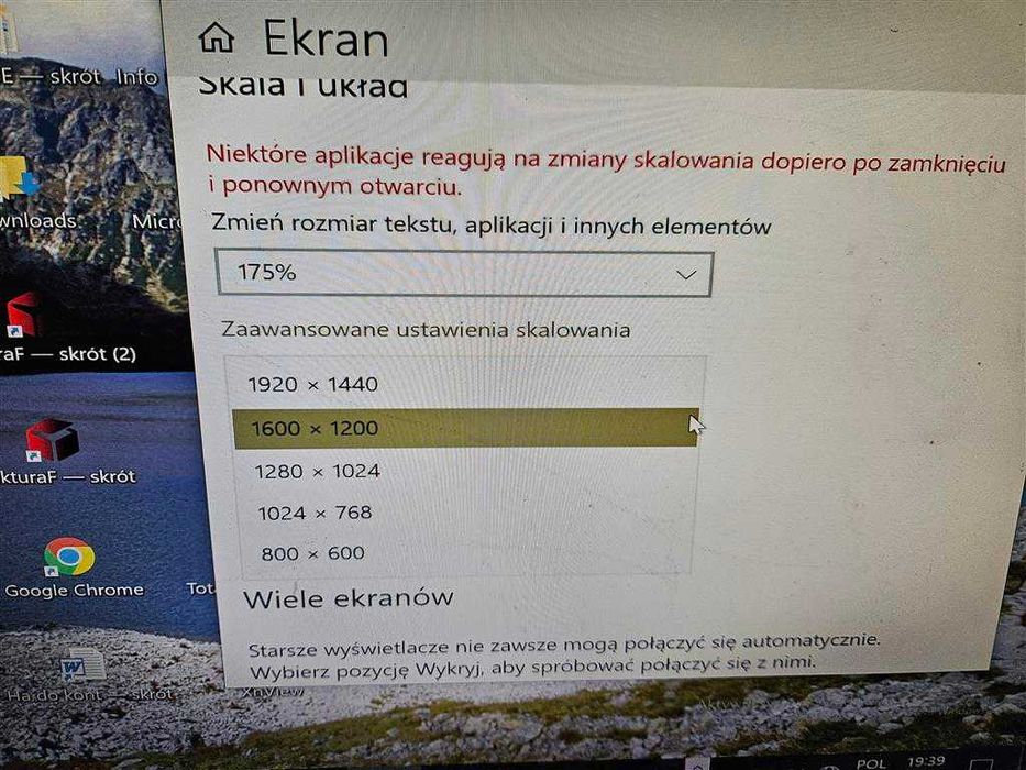 Monitor NEC MultiSync E231W 23 cale SPRAWNY 100%