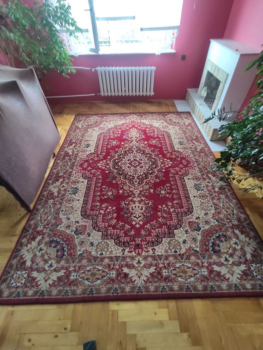 Dywan duży wełniany 330x250cm marka Dywilan oryginał, idealny stan