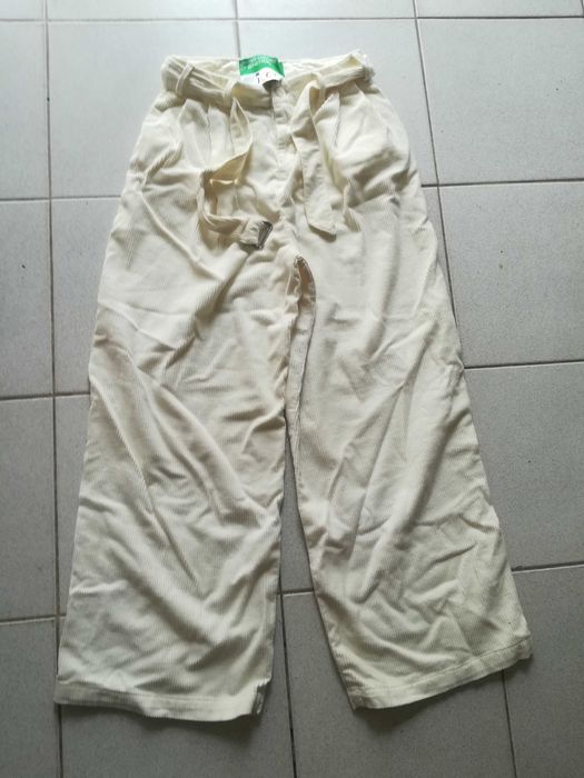 Benetton calças JCC+ cremes
