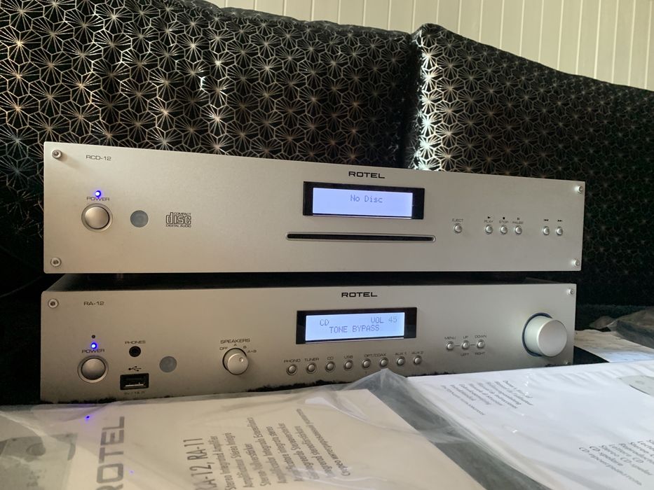 Unikatowy Rotel RA12/CD RCD12ZILV/FV 1450Euro/Zobacz!