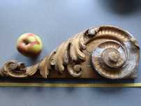 Stary drewniany ornament