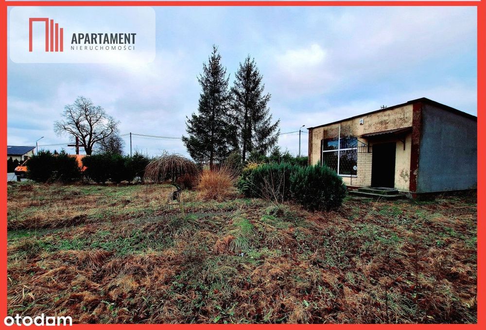 Atrakcyjna zabudowana działka, dużo możliwości