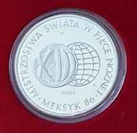 Moneta kolekcjonerska - 1.000 zł (1986) - XII MŚ - Meksyk 86 (Próba)