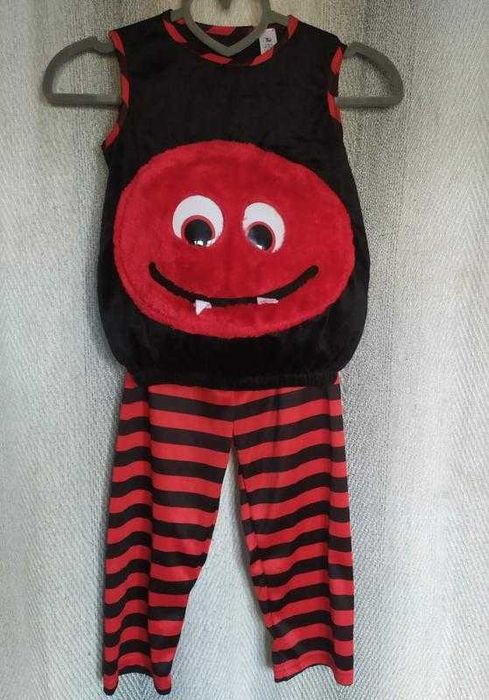 Карнавальний, новорічний дитячий костюм "Веселий павучок" на 3-4 р