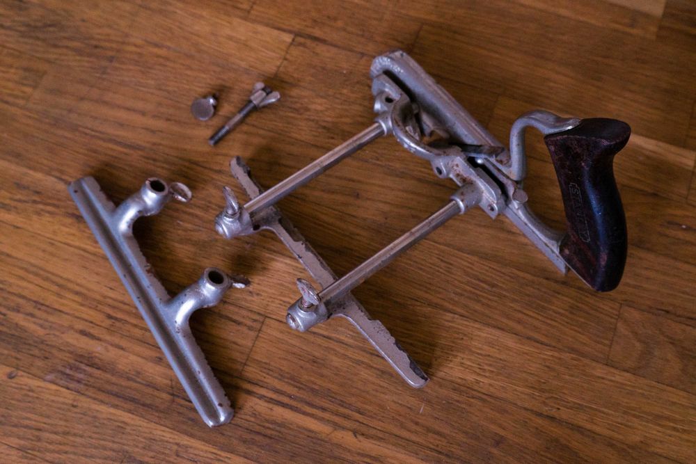 Strug wręgownik Stanley No 50 | do odrestaurowania z jednym nożem