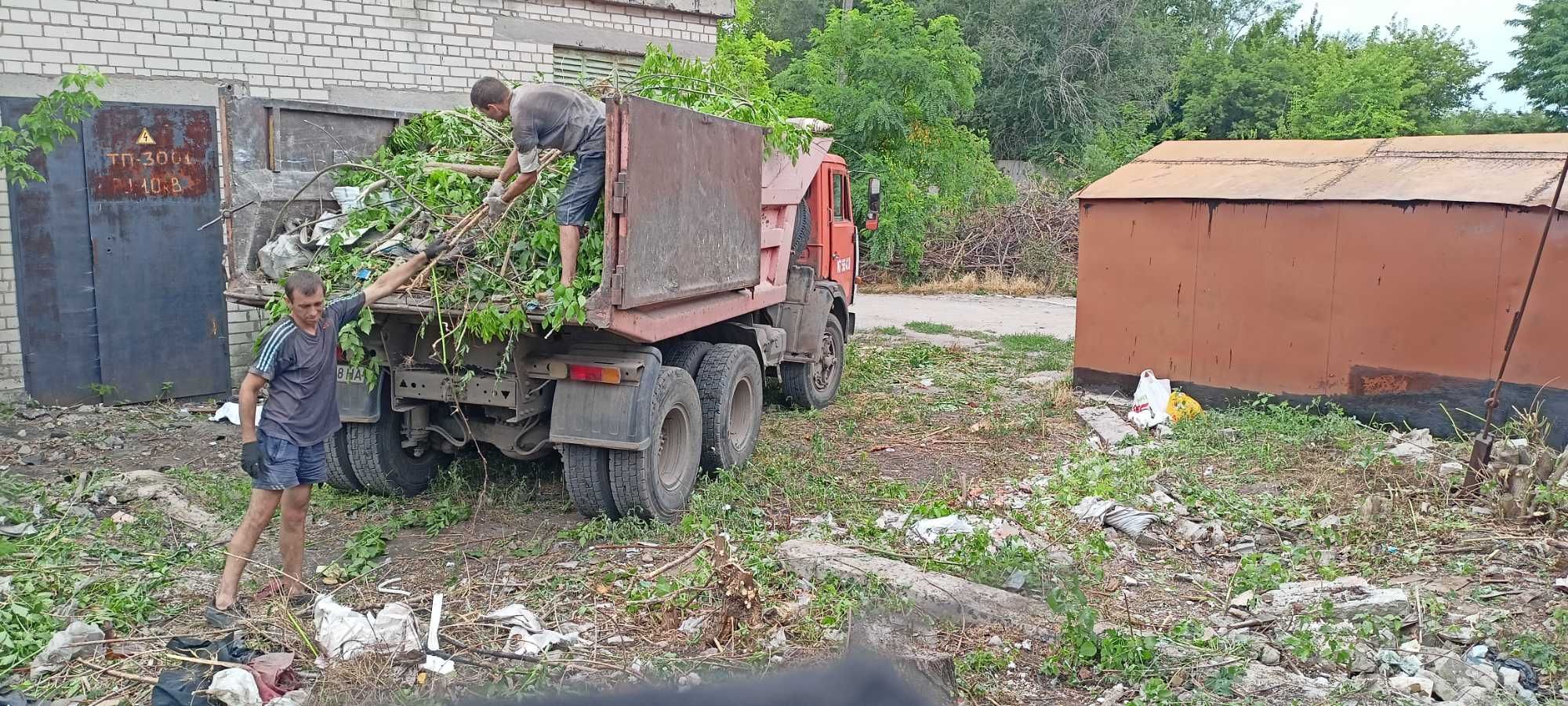 Вывоз мусора в Днепре Камаз, Газель, Зил