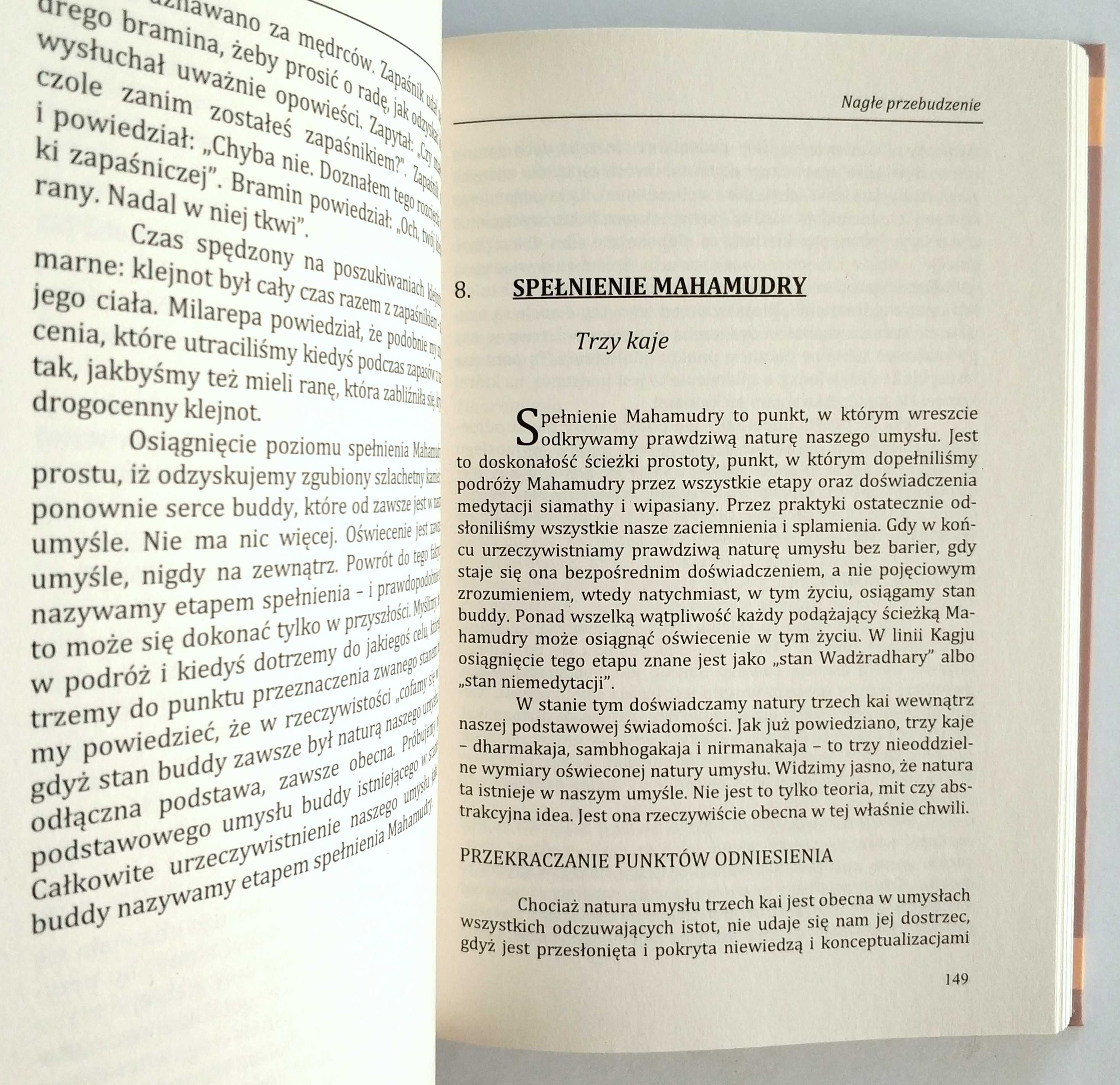 NAGŁE PRZEBUDZENIE Serce Mahamudry i Dzogczen, Rinpocze, NOWA, UNIKAT!