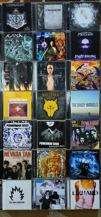 •CD Диски-1•HEAVY METAL ROCK•CD Audio••Компакт Диски•Объявление-1•