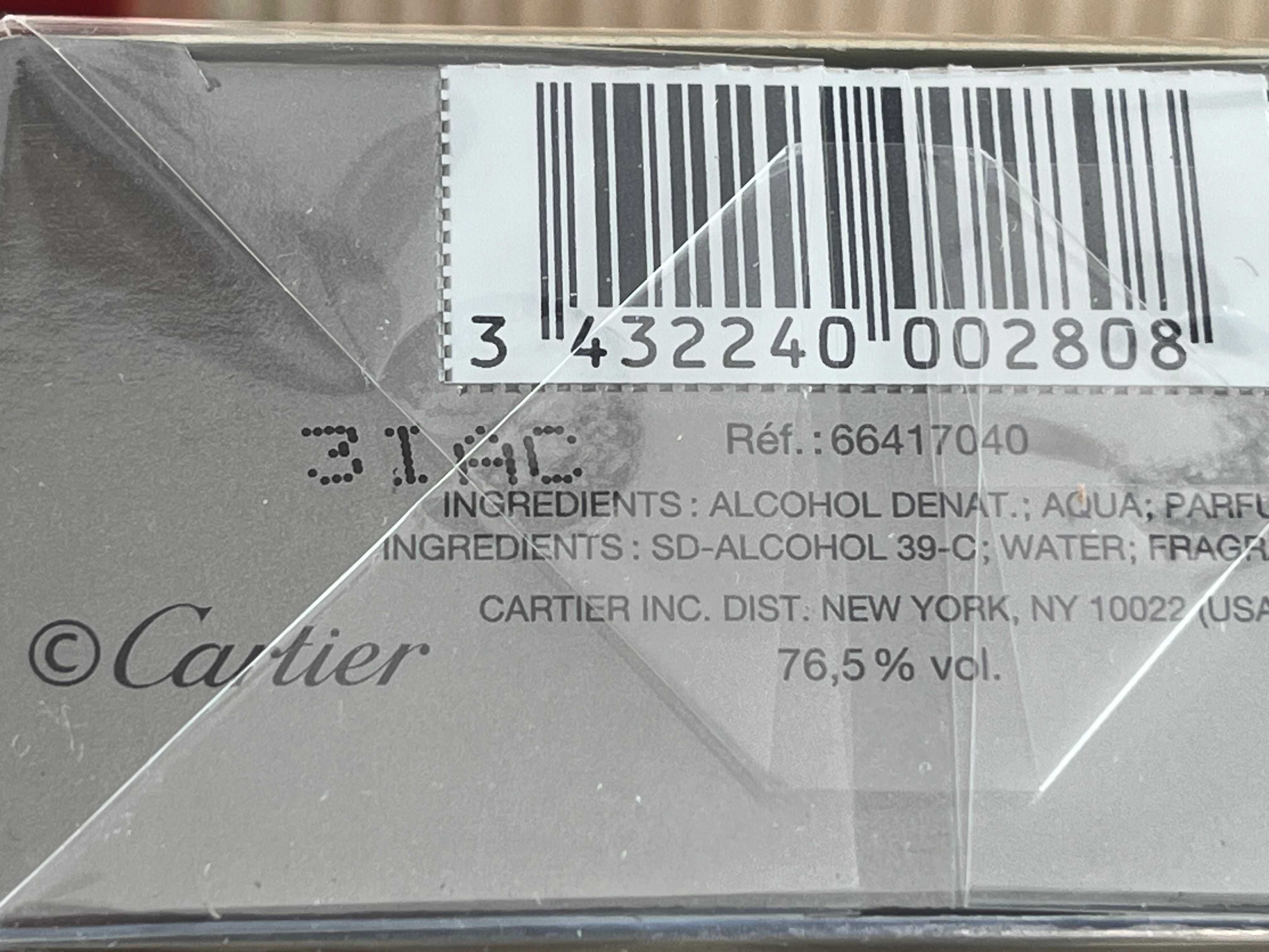 Cartier Declaration 100 ml Vintage Giftb Rarytas Dla Koneserów Formula