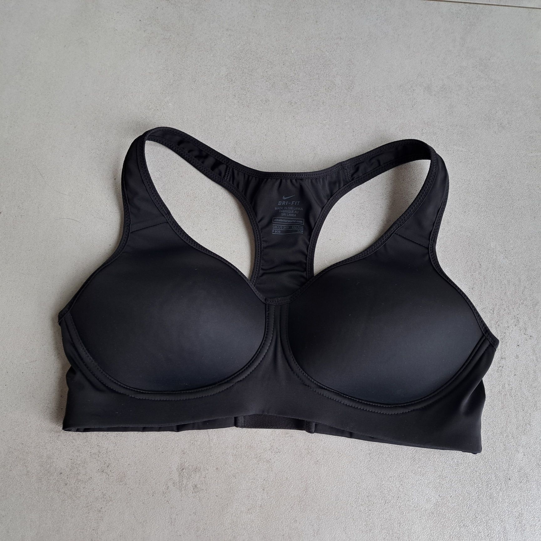 Top biustonosz sportowy Nike dri-fit