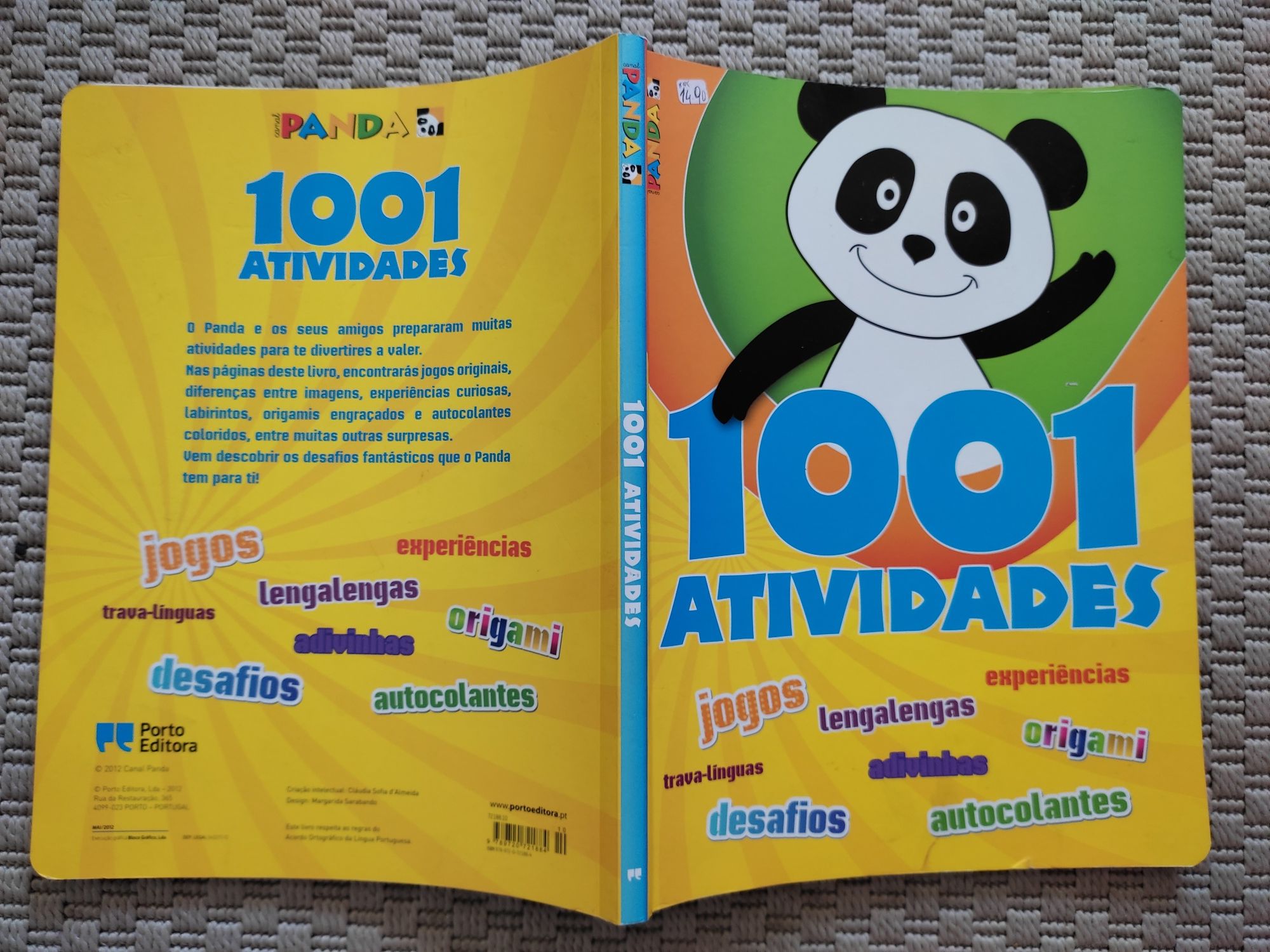 Livro de actividades da Porto Editora