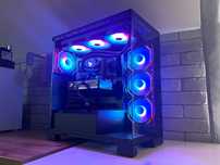 Komputer RTX 5060 Ryzen 5 AIO 360 ARGB Akwarium 16GB Ram FV23% Wydajny