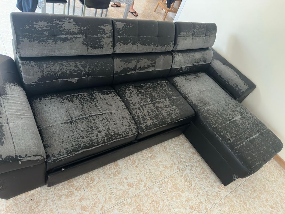 Sofá-cama chaise longue