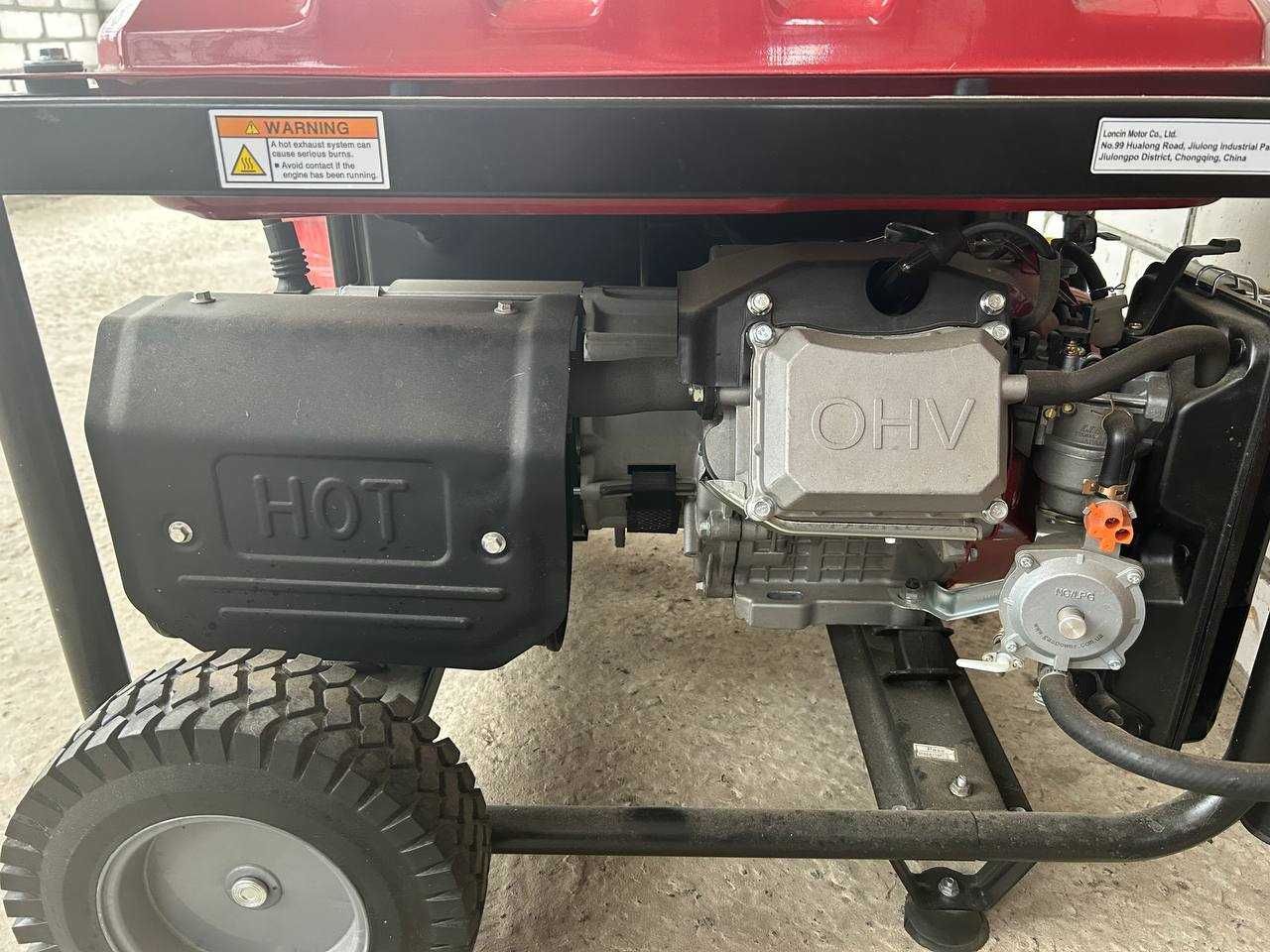 Генератор бензиновий Loncin LC10000DAS 8 кВт(LC10000DAS)
