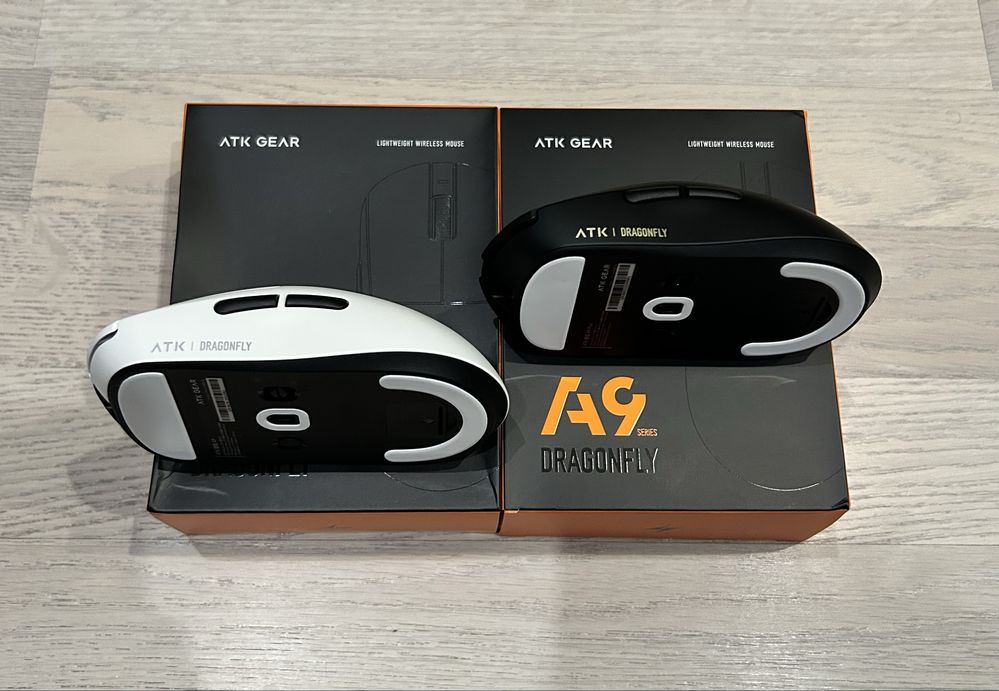 Atk A9 (plus) - ігрова миша 1K 53g. paw 3395, huano optical