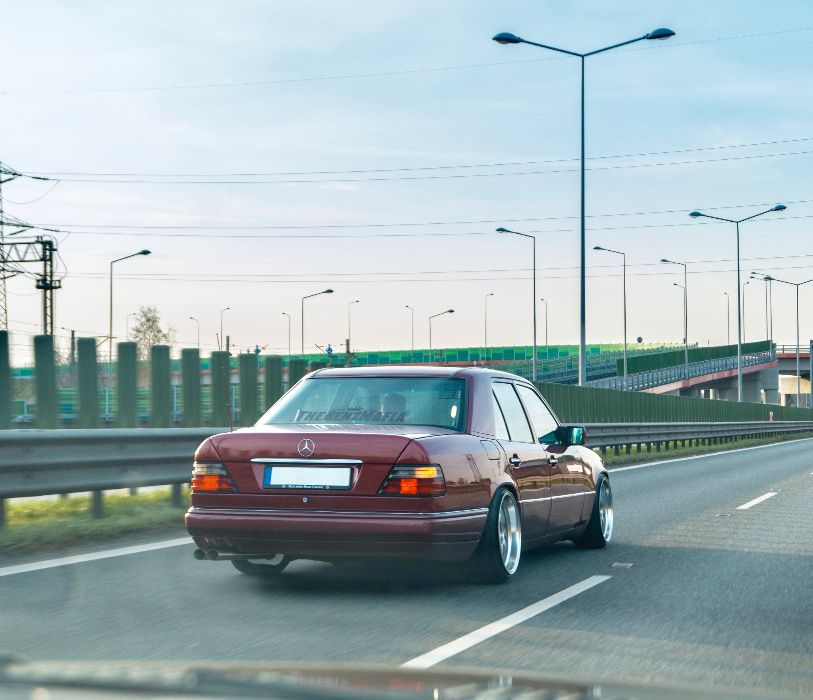 =Mercedes tłumik W124 sedan coupe W126 SEC wydech kwasówka AMG BRABUS=