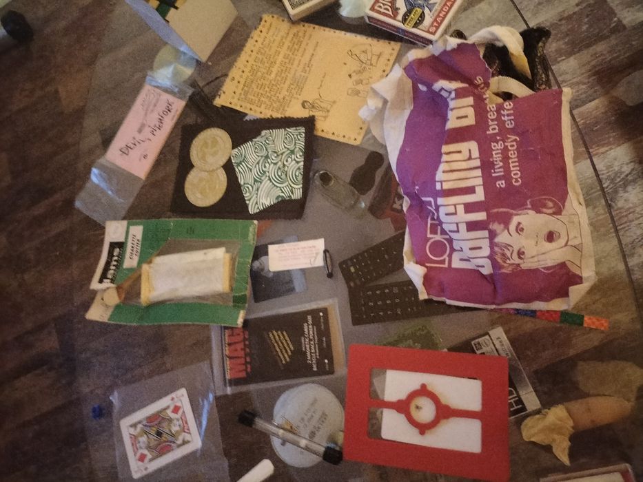 Atrybuty dla iluzjonisty iluzja mega z USA i Uk