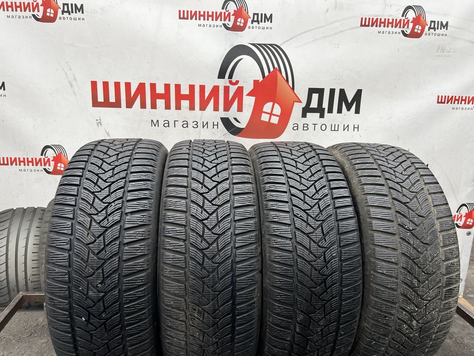 Шини 215/55 R16 пара Dunlop 2022р, зима 7 мм