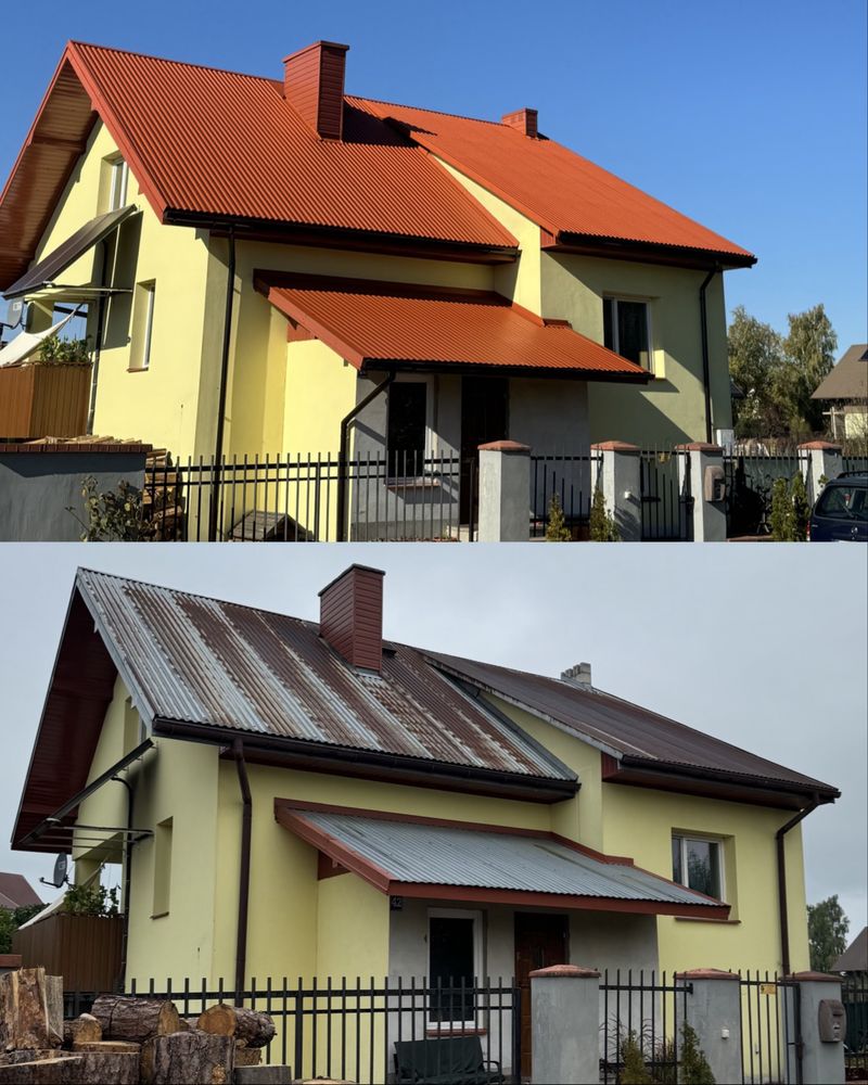 MALOWANIE/MYCIE dachów, elewacji, kostki, docieplanie budynków