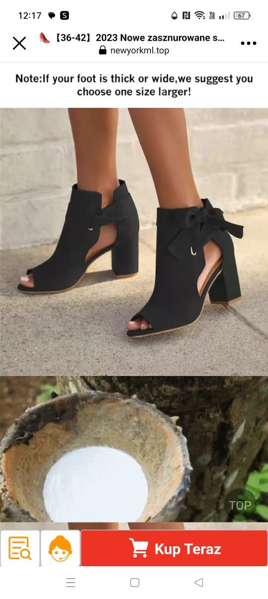 Na sprzedaż buty