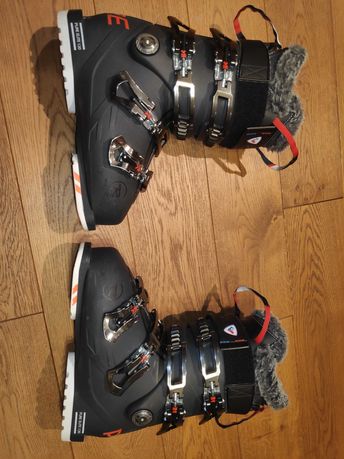 Buty narciarskie damskie Rossignol Pure Elite 120 czarne metal ice bla