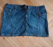 Spódnica jeansowa mini rozmiar XL