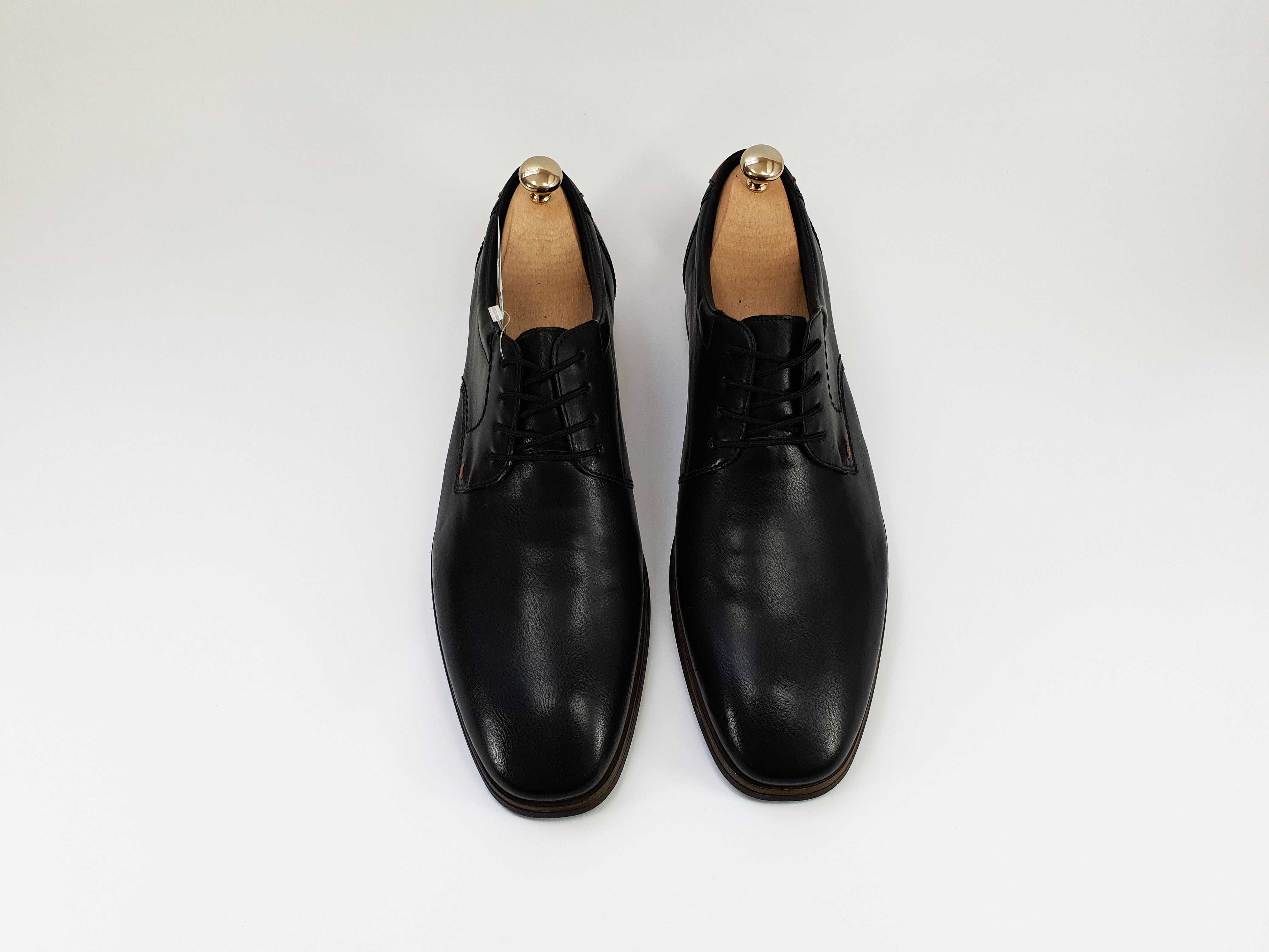 Чорні туфлі Rieker Made in Germany 45 46 29.5 см