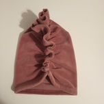 Czapka turban welurowa
