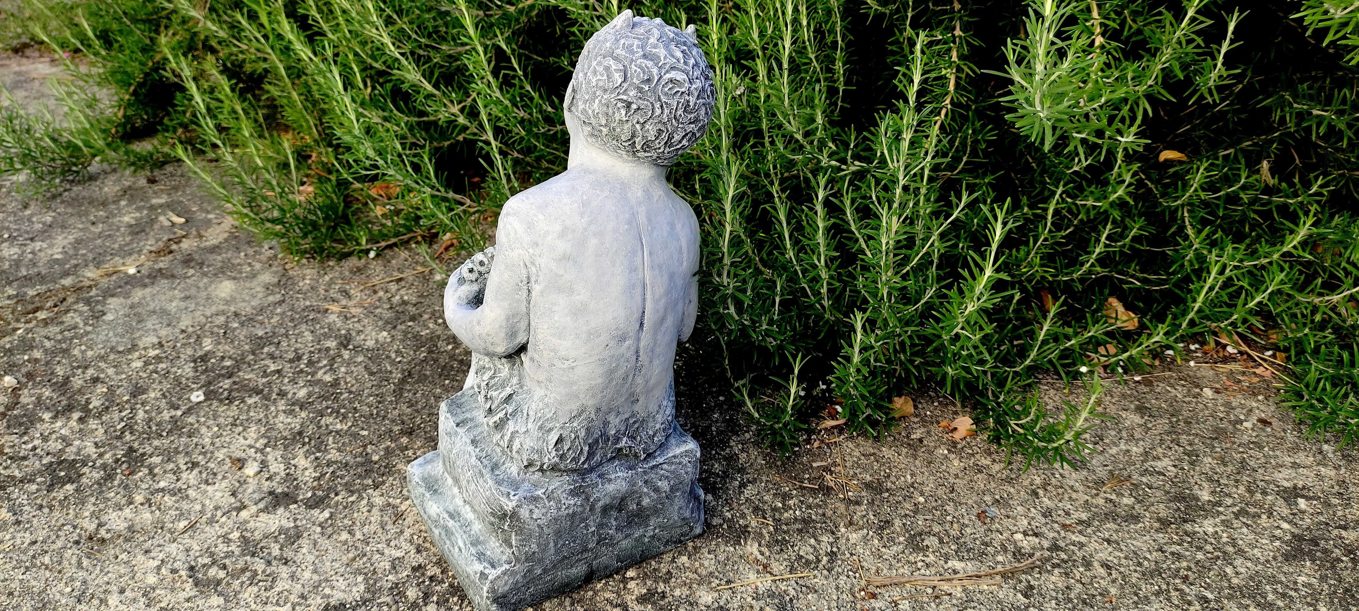 Pã (deus dos bosques) - decoração em pedra