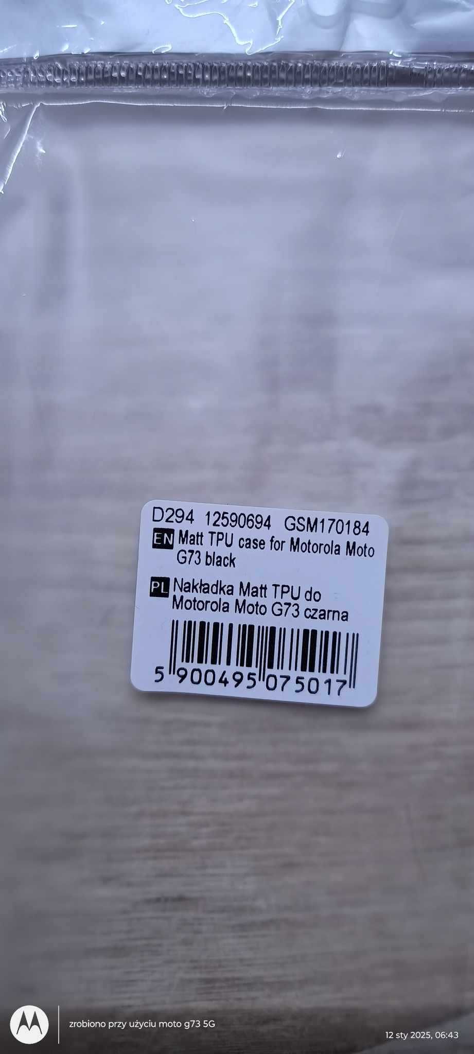 Etui Case Motorola G73 5G - pancerne + szkło hartowane