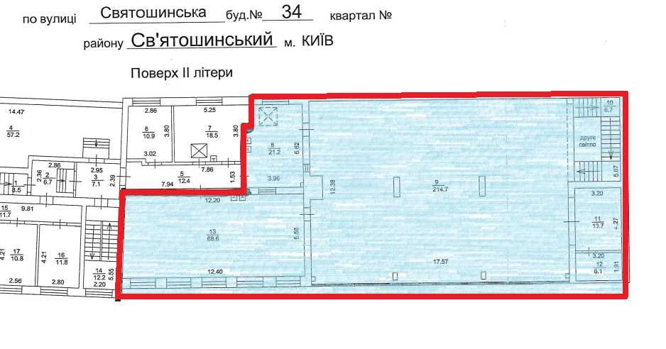 Оренда офісів площею від 15 до 150 кв.м. метро Святошин