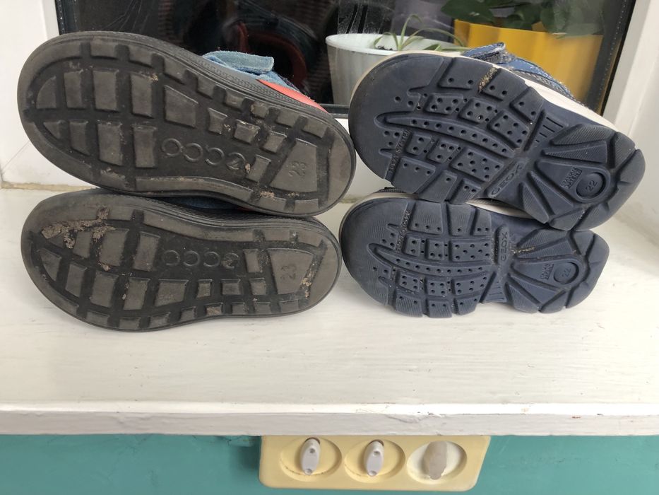 Ecco, Geox зимові чобітки