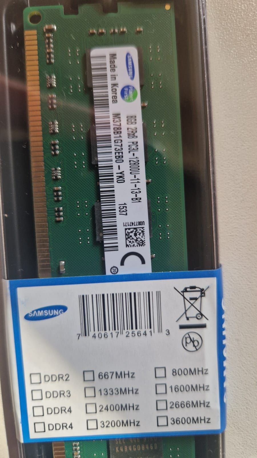 Оперативна пам'ять Samsung DD3 2×8 Гб