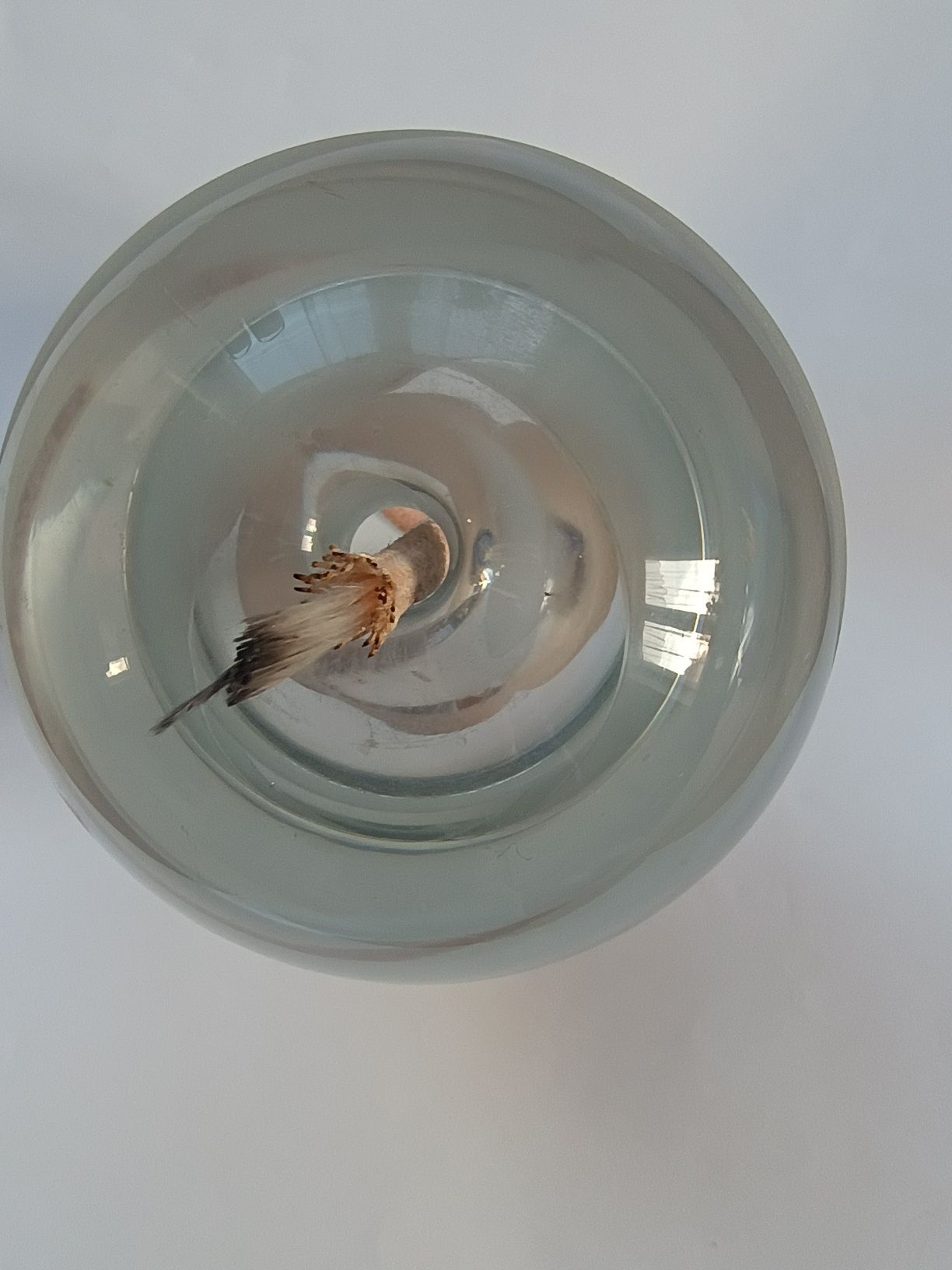 Lampka naftowa szklana
