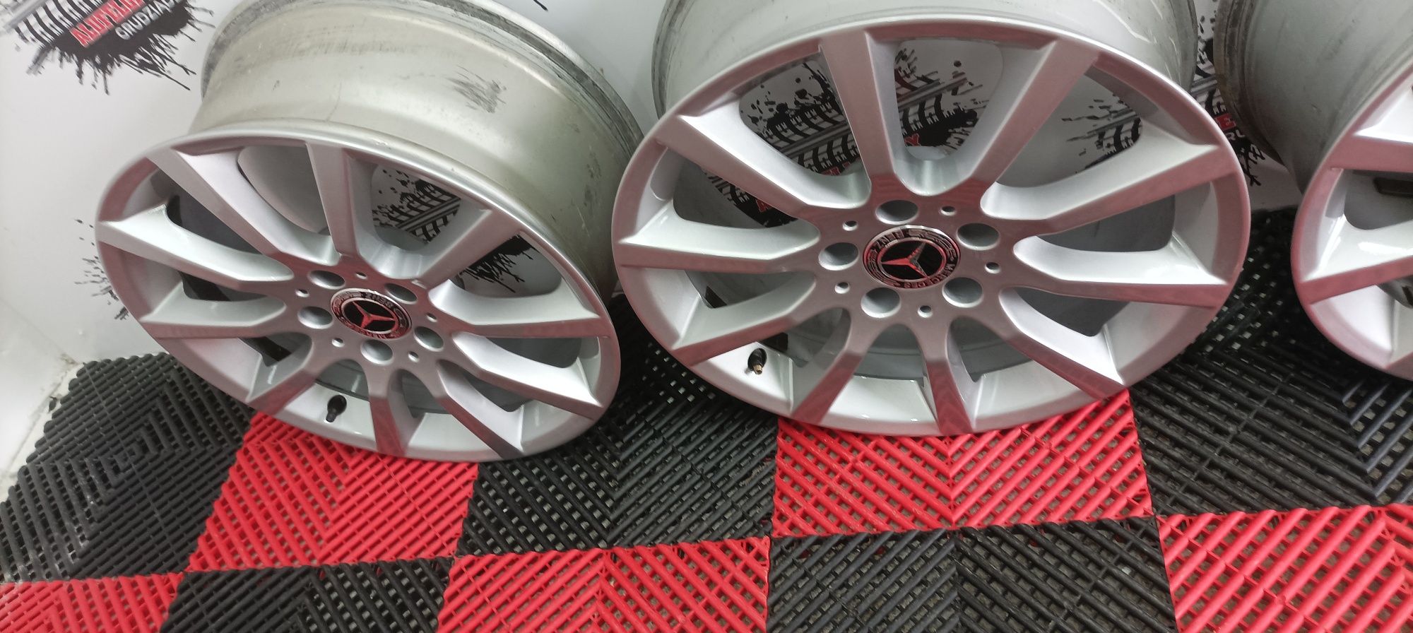 Alufelgi 17"5x112 Mercedes Dwie Szerokośći