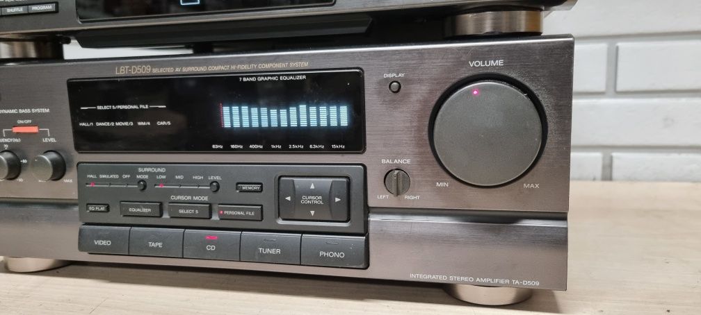 Wzmacniacz z procesorem dźwięku SONY LBT-D509
