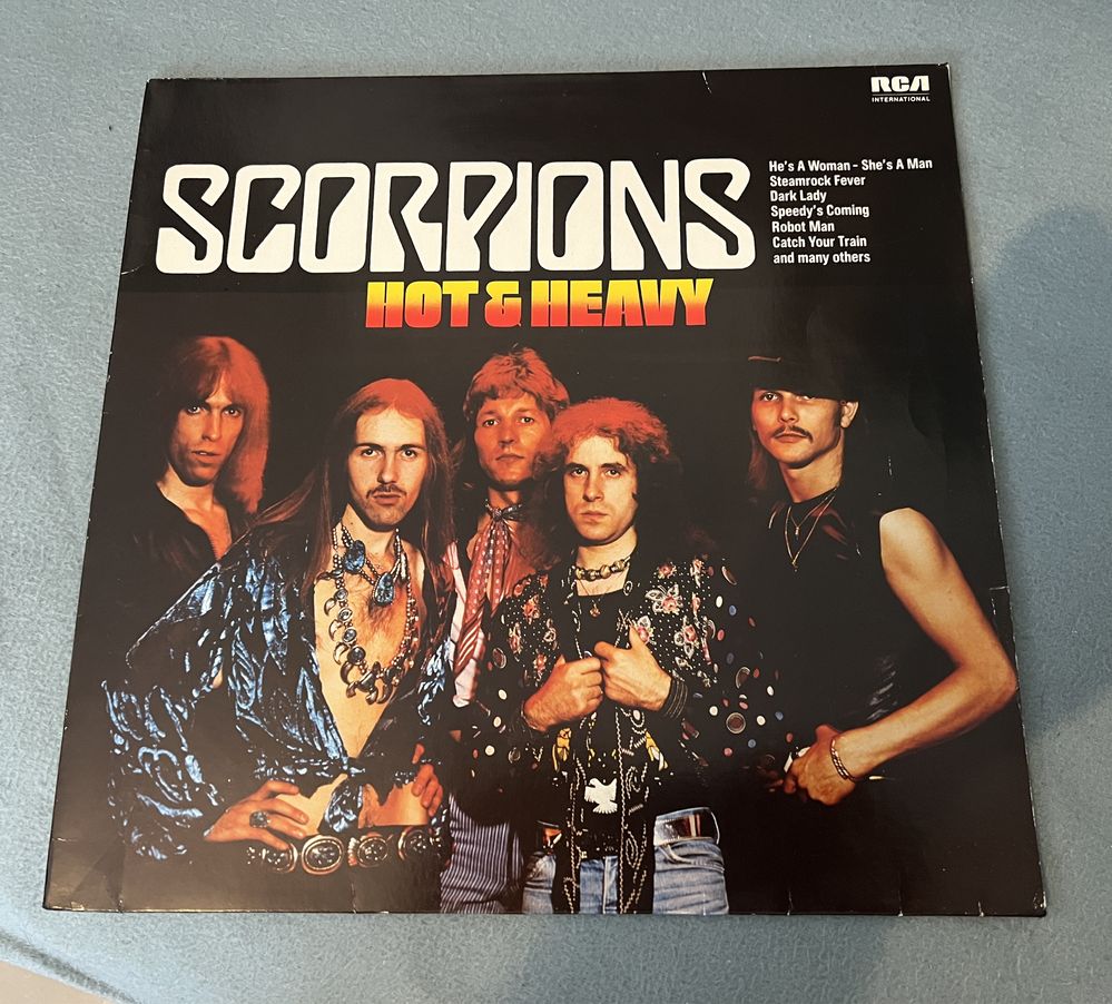 Płyta winylowa Scorpions hot & heavy