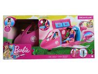 NOWY Barbie Wymarzony Samolot GJB33 + lalka pilotka i akcesoria