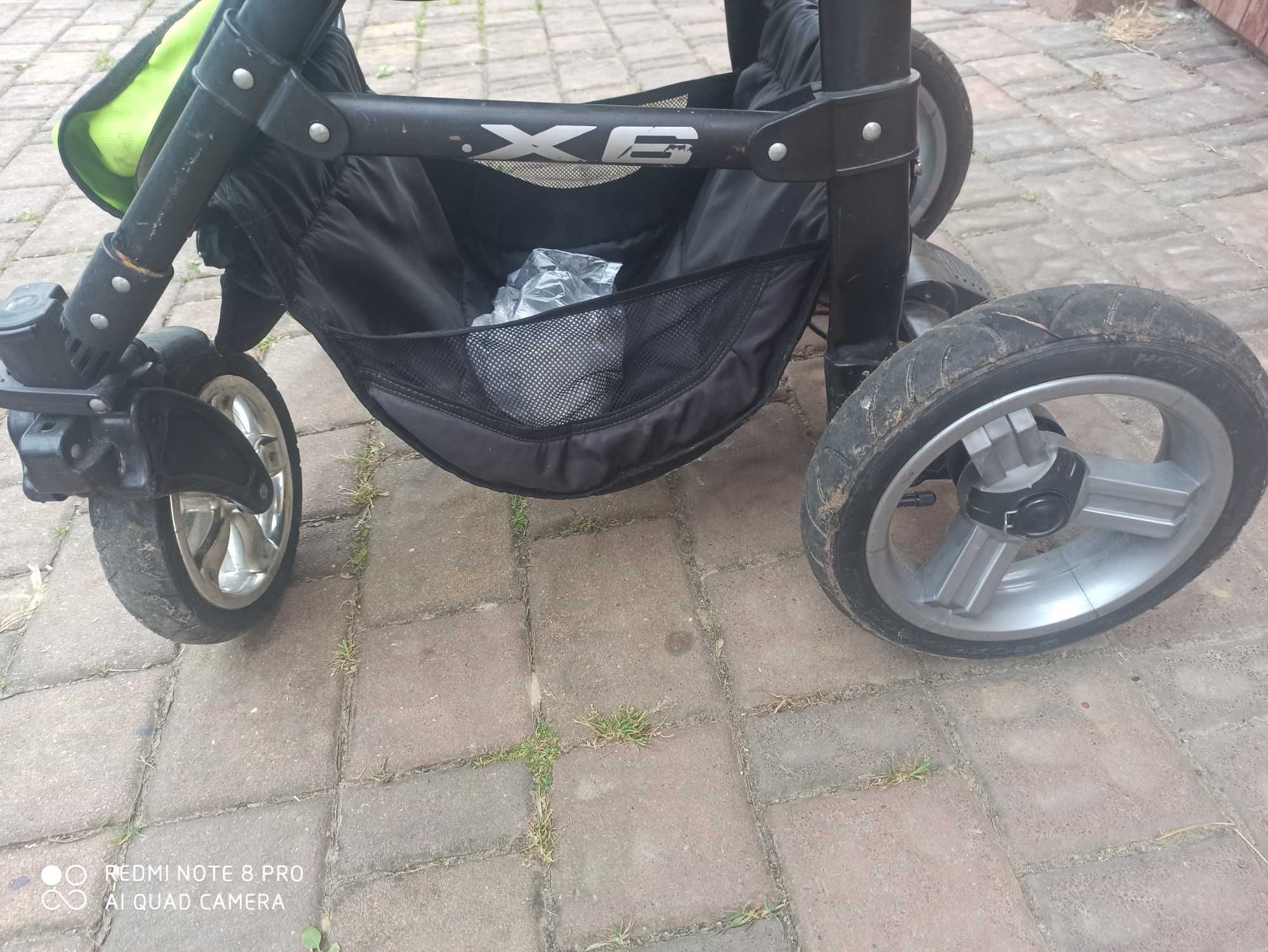 Wózek Zagma model x6, duze koła pompowane  !!! okazja