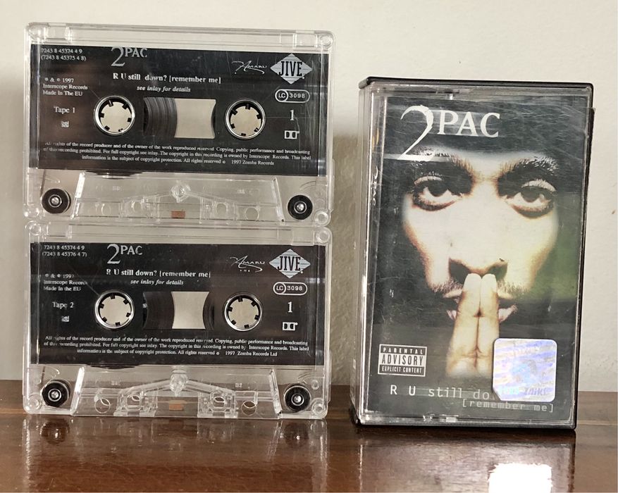 2x kaseta 2PAC R U Still Down? [Remember Me] 1997 hip-hop rap USA