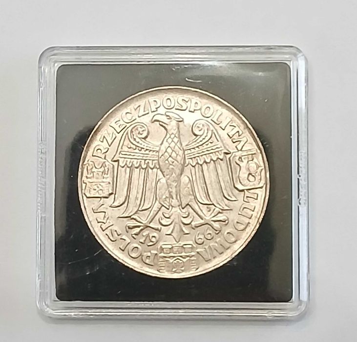 100 zł Mieszko i Dąbrówka twarze 1966