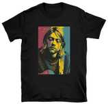 czarna nowa koszulka nirvana, koszulka kurt cobain, rozmiary S do 3XL