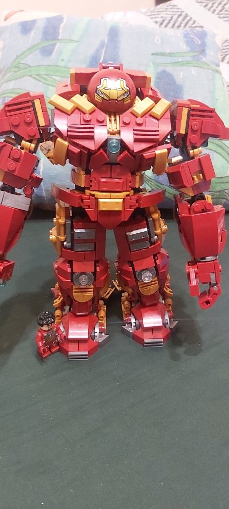 Hulkbuster iron man marvel avengers mega zbroja kompatybilne z lego