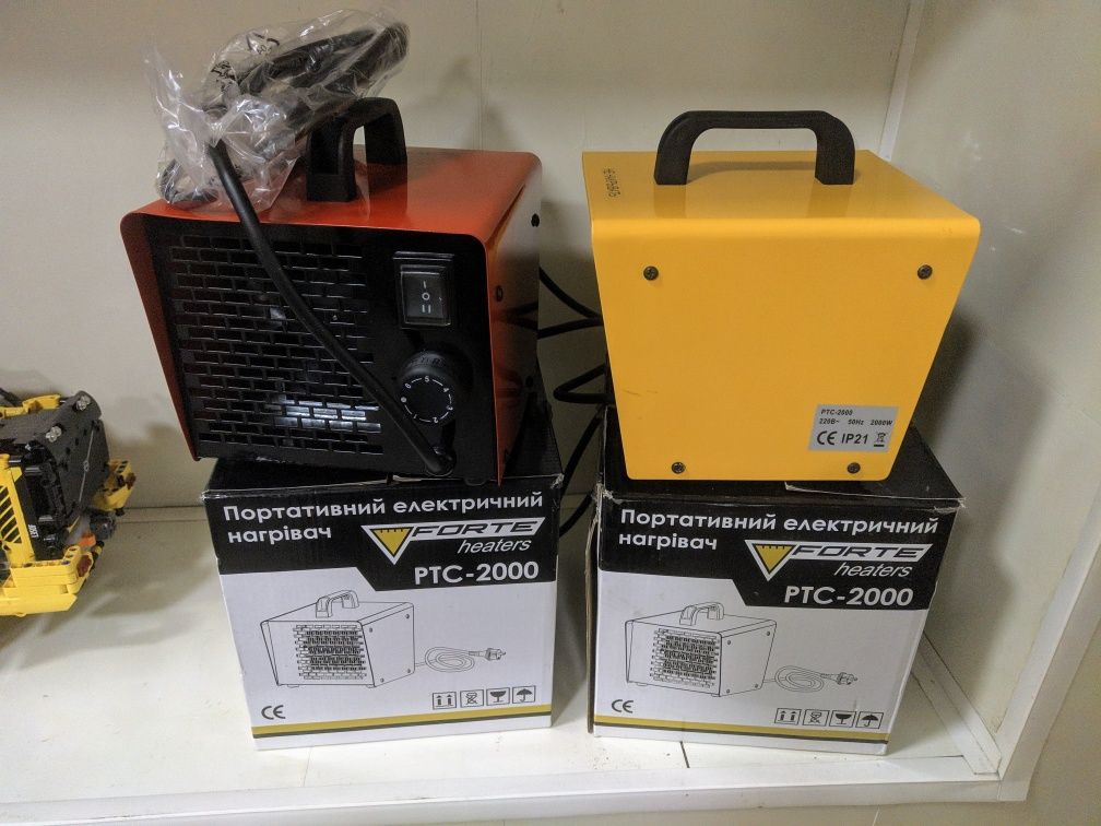Тепловентилятор обігрівач Forte PTC-2000
