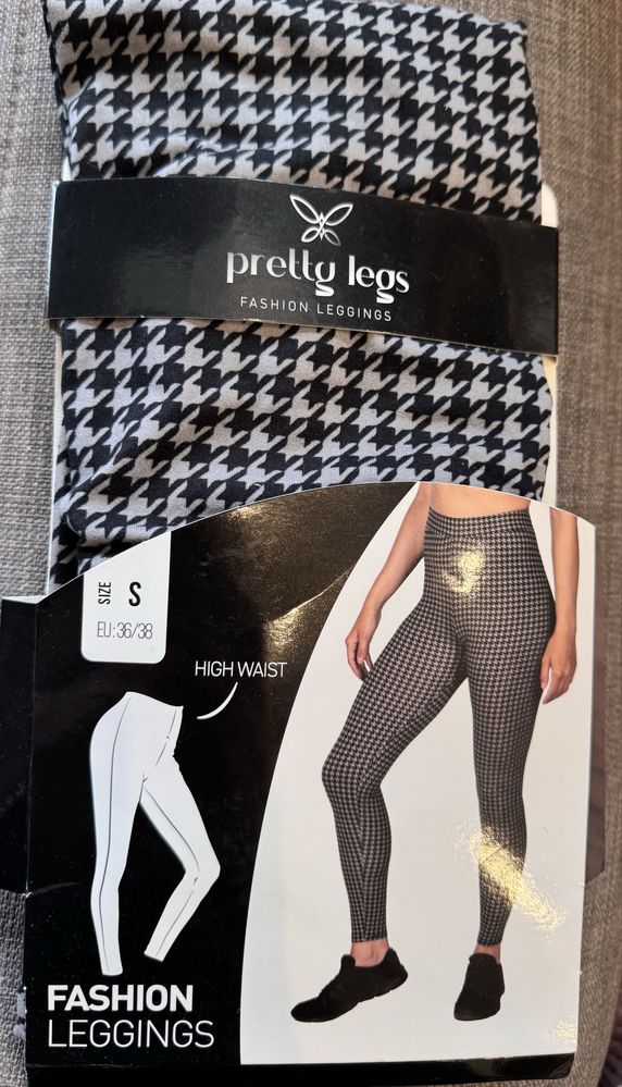 Legginsy getry damskie S pretty legs nowe
